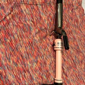 Hot tools professional curling iron pink